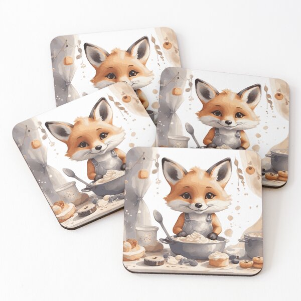 Item preview, Fox Pastry Chef designed and sold by Pawsandco.
