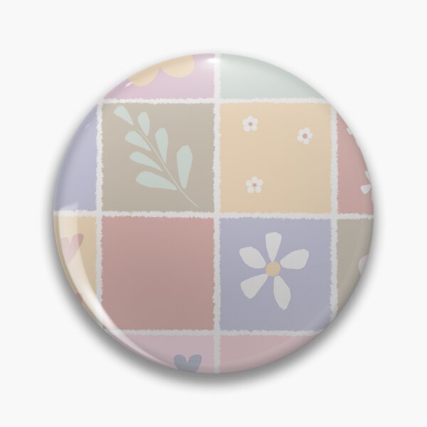 Item preview, Pastel check & floral  designed and sold by BlossomandIvy.