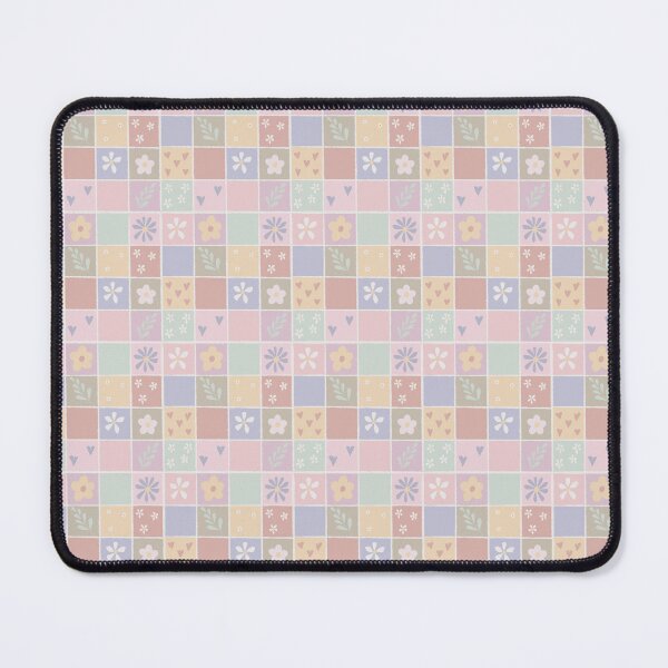 Item preview, Pastel check & floral designed and sold by BlossomandIvy.