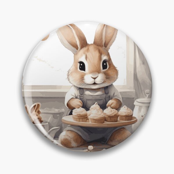 Item preview, Pastry Chef Rabbit designed and sold by Pawsandco.