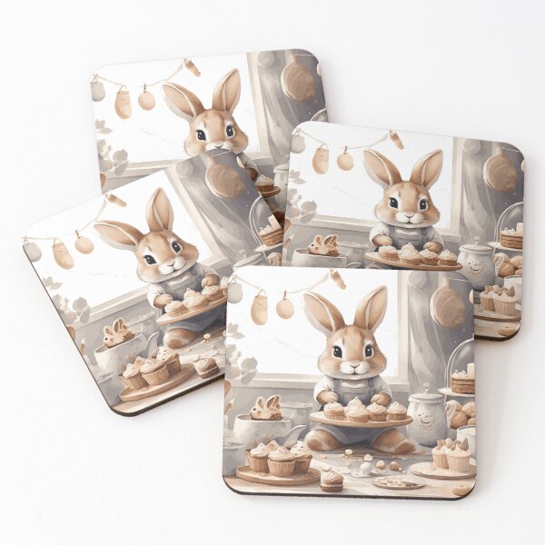 Item preview, Pastry Chef Rabbit designed and sold by Pawsandco.
