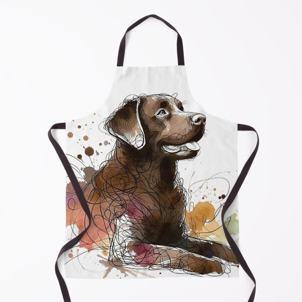 Item preview, Chocolate Labrador designed and sold by Love-All-Kind.
