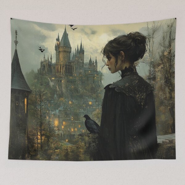 Item preview, Magical Castle designed and sold by CursedbyLilith.