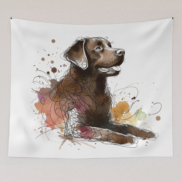 Item preview,  Chocolate Labrador designed and sold by Love-All-Kind.