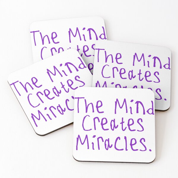 Item preview, The mind creates miracles designed and sold by kinpirks.
