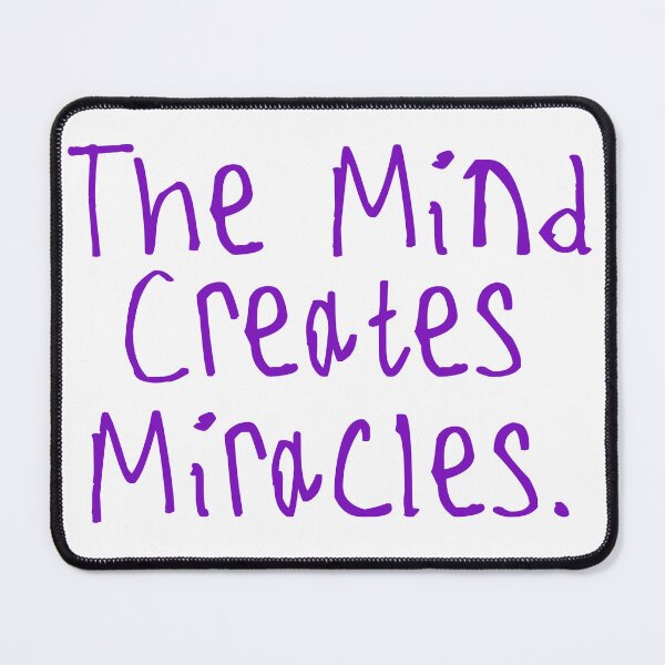 Item preview, The mind creates miracles designed and sold by kinpirks.