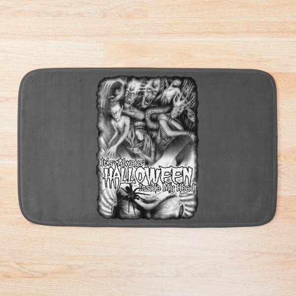Item preview, It's Always Halloween Inside My Head (v.3) designed and sold by ArtbyNestor.