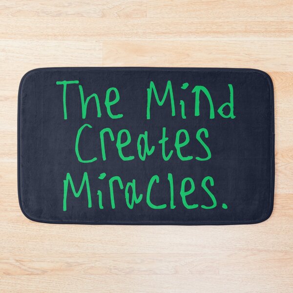 Item preview, The mind creates miracles designed and sold by kinpirks.