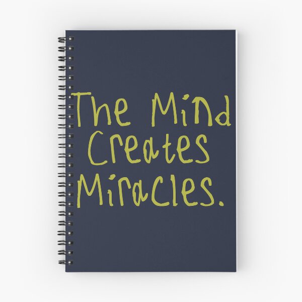 Item preview, The mind creates miracles designed and sold by kinpirks.