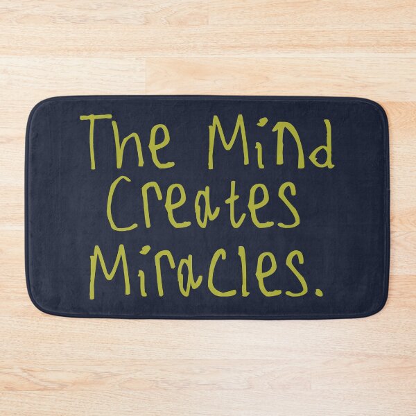 Item preview, The mind creates miracles designed and sold by kinpirks.
