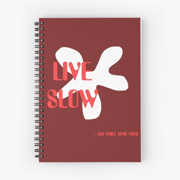 Item preview, Live slow and smile some more designed and sold by ITA-Shop.