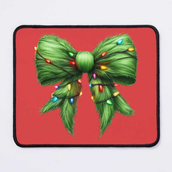 Item preview, Green Coquette Christmas Bow designed and sold by kjanedesigns.
