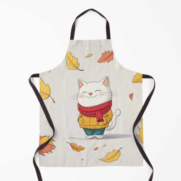 Item preview, Cozy Cat in Sweater and Scarf Design designed and sold by memememescat.