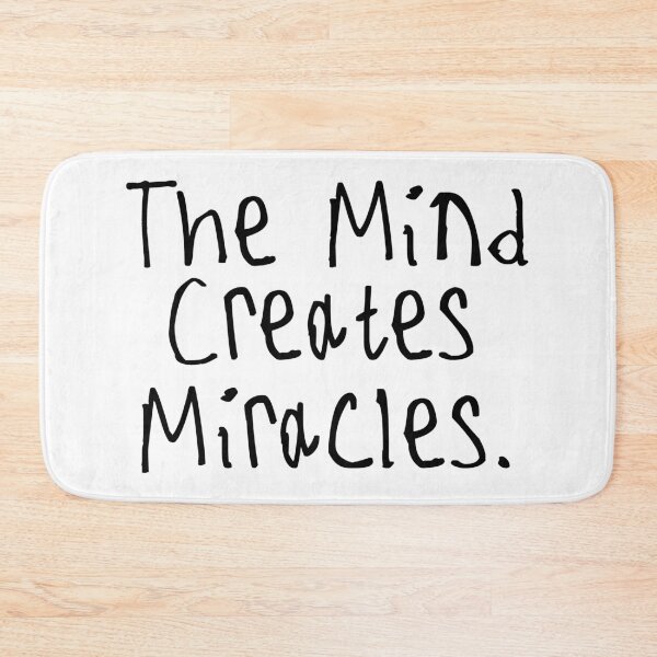 Item preview, The mind creates miracles designed and sold by kinpirks.