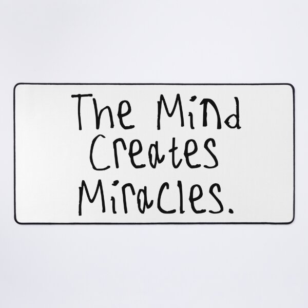 Item preview, The mind creates miracles designed and sold by kinpirks.