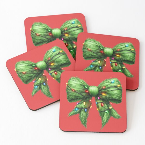Item preview, Green Coquette Christmas Bow designed and sold by kjanedesigns.