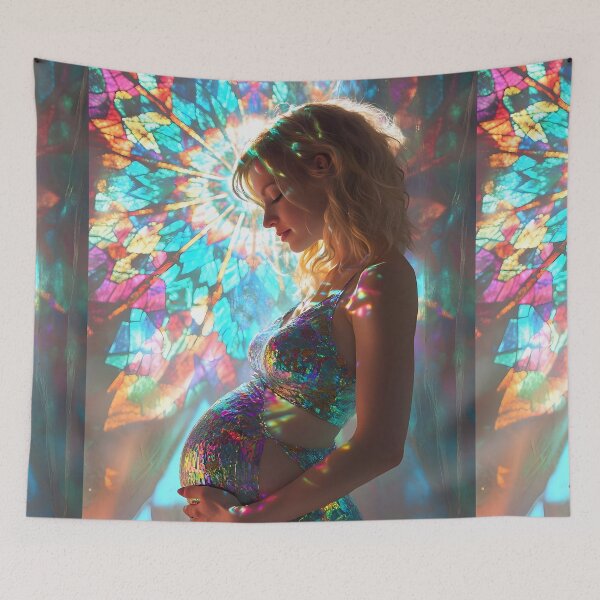Item preview, Crystalline Motherhood designed and sold by AI-Only Creations.