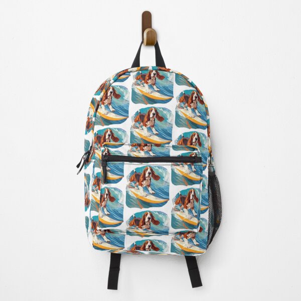 Item preview, Surfing Basset Hound designed and sold by VelvetRoom.
