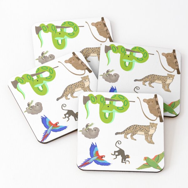 Item preview, jungle animals designed and sold by keerys.