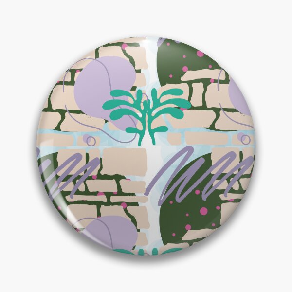 Item preview, Asymmetrical purple pattern designed and sold by CritterFish.