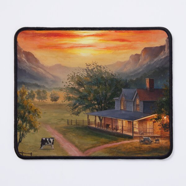 Item preview, Sunset At The Ranch designed and sold by Patricks-Art.