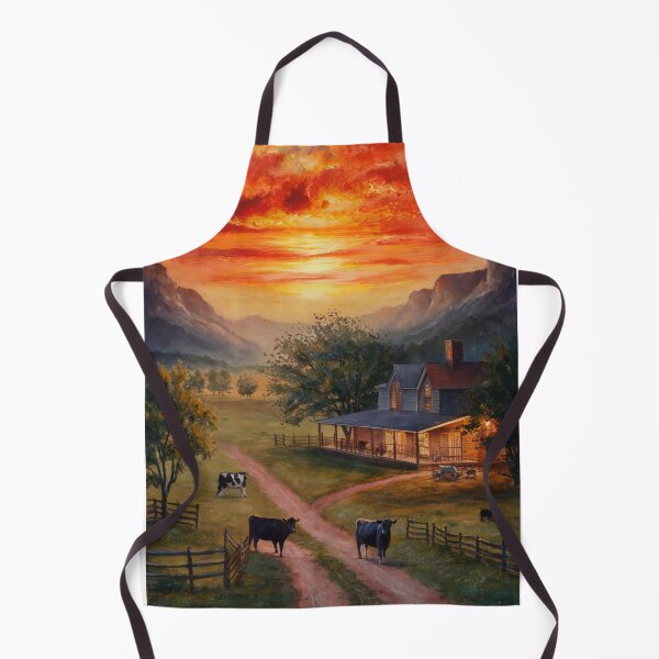 Item preview, Sunset At The Ranch designed and sold by Patricks-Art.