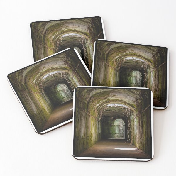 Item preview, Old Tunnel Vintage Art Print - Mysterious Abandoned Passageway for Unique Home Decor designed and sold by SlocifieShop.