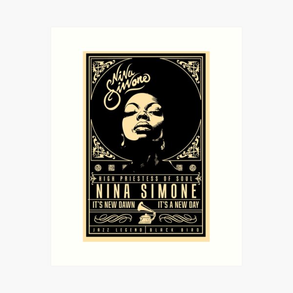 Item preview, New Day Nina Simone Poster designed and sold by 310BrandLA.