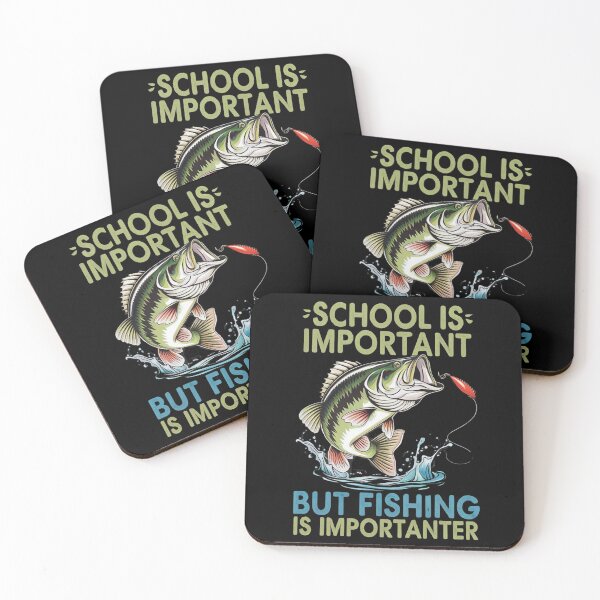 Item preview, School is Important But Fishing is Importanter, Fishing Life, designed and sold by BLZART.