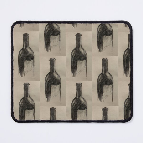 Item preview, Wine bottle drawing  designed and sold by SterkalaPress.