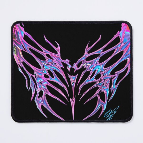 Item preview, Cybernetic Love Y2K Iridescent Tribal designed and sold by dragon-mignon.