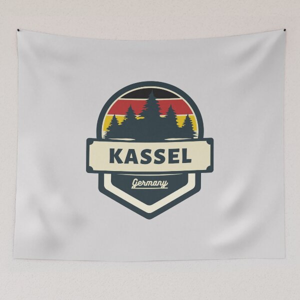 Item preview, Kassel Germany Retro Vintage Badge designed and sold by World Designs.