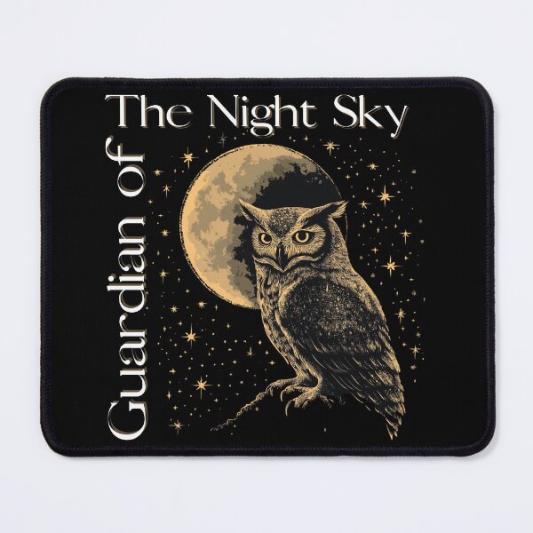 Item preview, Owl Dream Guardian of The Night Sky designed and sold by InfinVibeDesign.