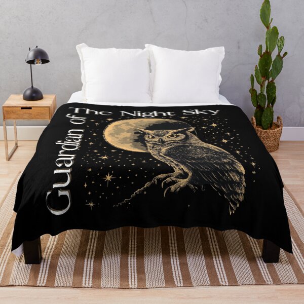 Item preview, Owl Dream Guardian of The Night Sky designed and sold by InfinVibeDesign.