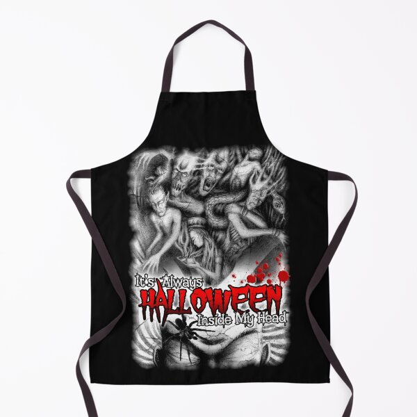 Item preview, It's Always Halloween Inside My Head (v.4) designed and sold by ArtbyNestor.