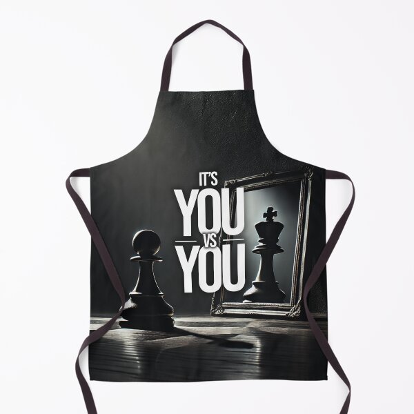 Item preview, You vs You Motivational Chess Pawn Reflection designed and sold by Printend _.