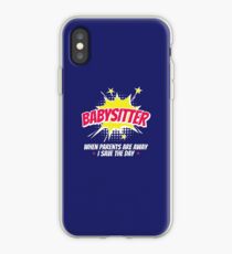 Babysitter When Parents Are Away I Save The Day iPhone Case
