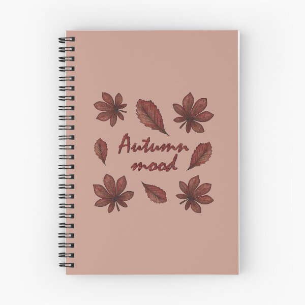 Item preview, Inscription "Autumn mood" with autumn leaves designed and sold by Cherevan.