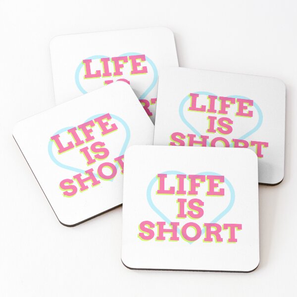 Item preview,  Life is short/Heart ? T-shirt  designed and sold by Akira-closet.