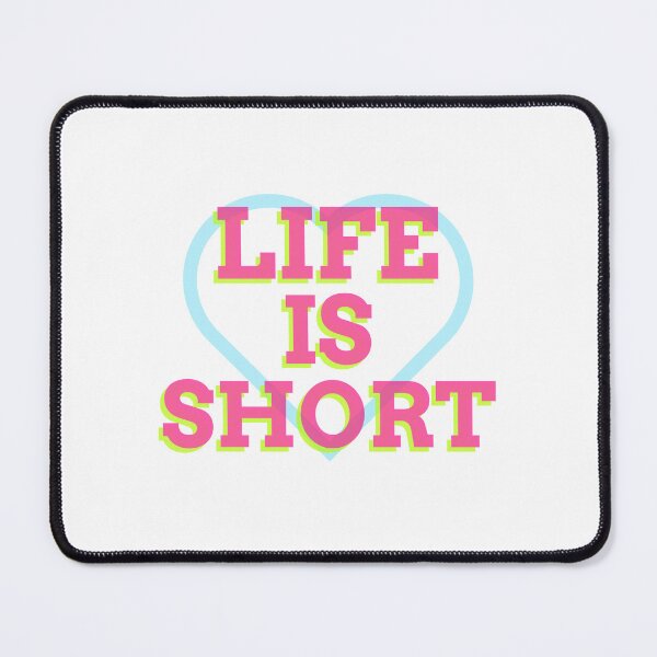 Item preview,  Life is short/Heart ? T-shirt  designed and sold by Akira-closet.
