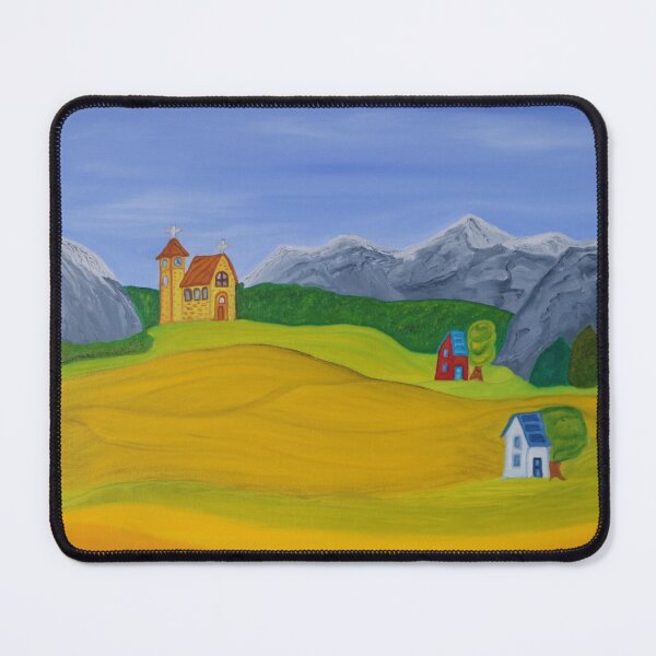 Item preview, Gray mountain landscape designed and sold by Odepeintre.