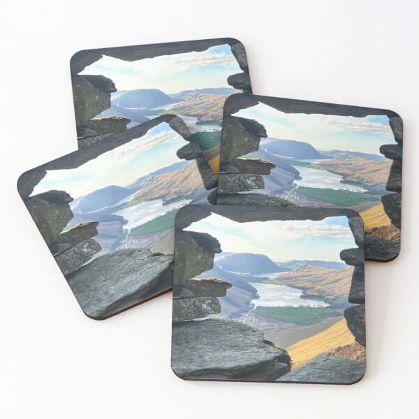 Item preview, Buttermere through a stone wall designed and sold by Mojoprintshop.