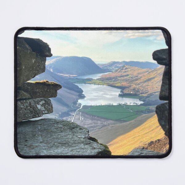 Item preview, Buttermere through a stone wall designed and sold by Mojoprintshop.