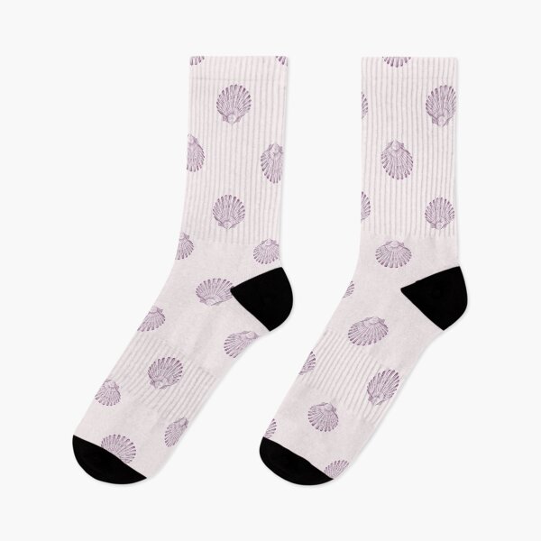 Item preview, Simply Scallops in pink blush designed and sold by LisaLeQuelenec.