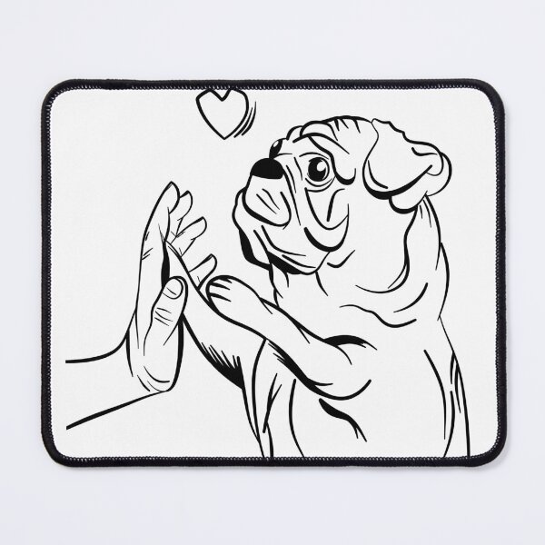 Item preview, Pug Love designed and sold by IceBlueDesigns.