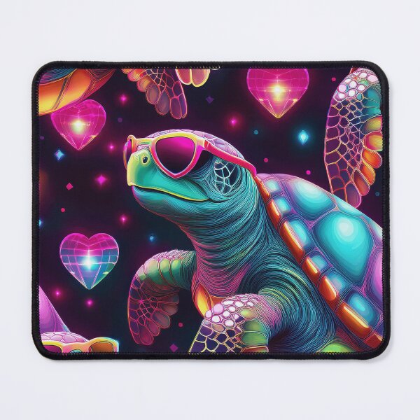 Item preview, Disco Heart Sea Turtle designed and sold by Yviemakes.