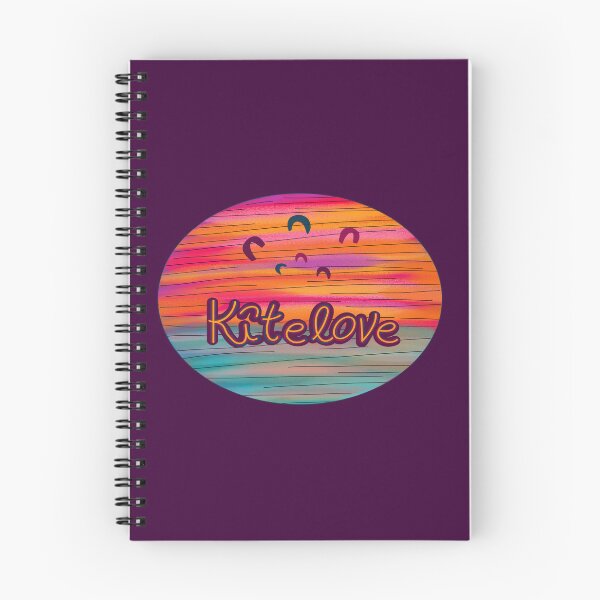 Item preview, Lettering Kitelove on a colorful background designed and sold by pigletti-arts.