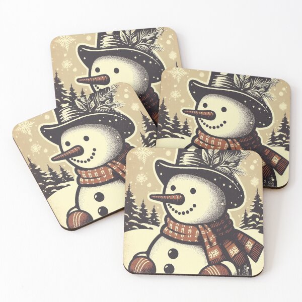 Item preview, Vintage Snowman 3 designed and sold by harwoodkp.