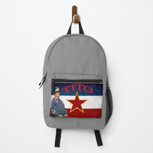 Item preview, Josip Broz Tito with Yugoslav Flag and Star - Historical Tribute designed and sold by Snicel69.