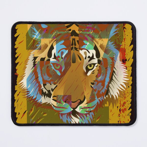 Item preview, Retro tiger head in vintage style 27 designed and sold by navarraspain.